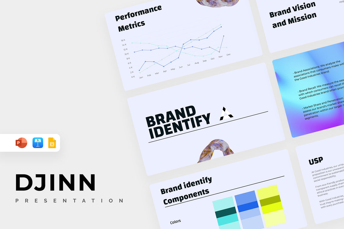 Djinn Brand Identity Presentation