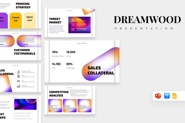 Dreamwood Sales Pitch Deck Presentation