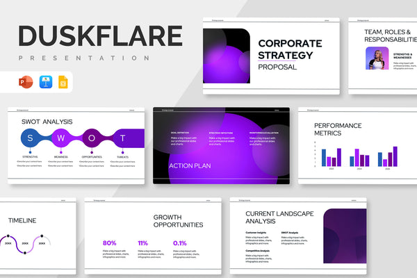 Duskflare Corporate Strategy Proposal Presentation