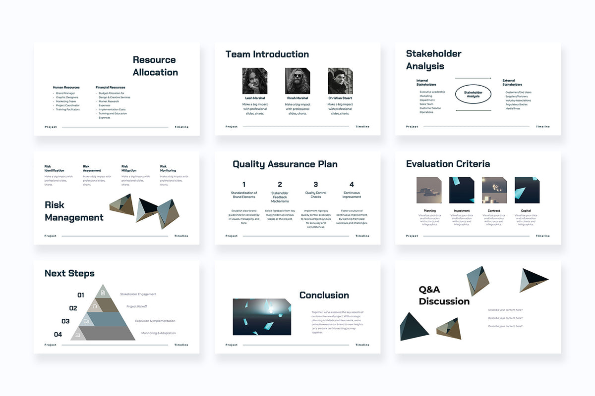 Dynastream Project Timeline Presentation