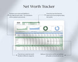 Net Worth Tracker Spreadsheet | Excel & Google Sheets