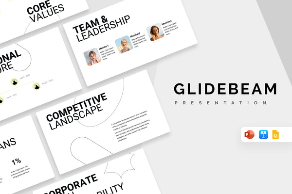 Glidebeam Content Marketing Pitch Deck Presentation