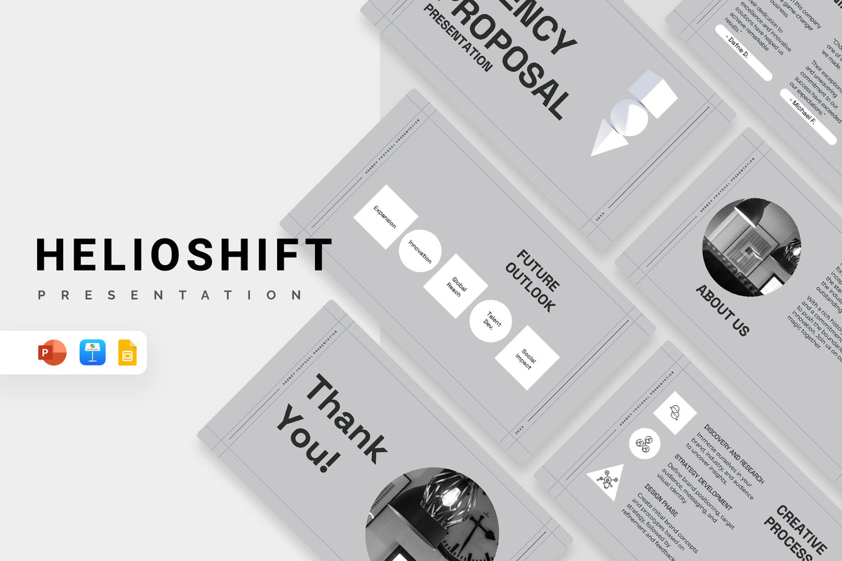 Helioshift Advertising Agency Proposal Presentation