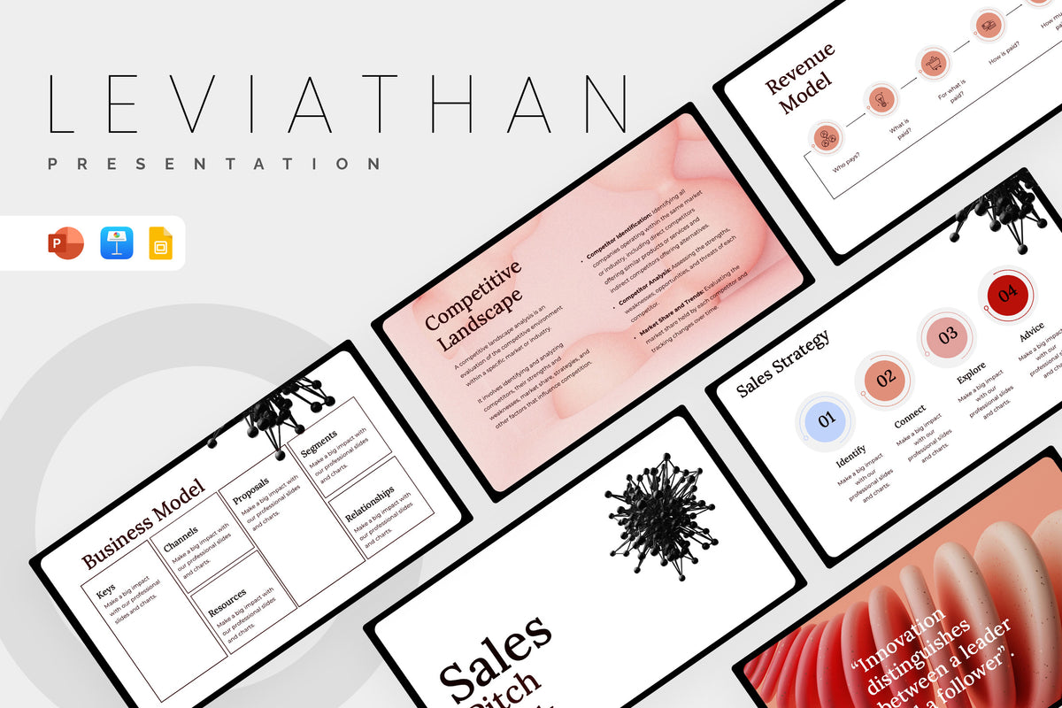 Leviathan Sales Pitch Deck Presentation