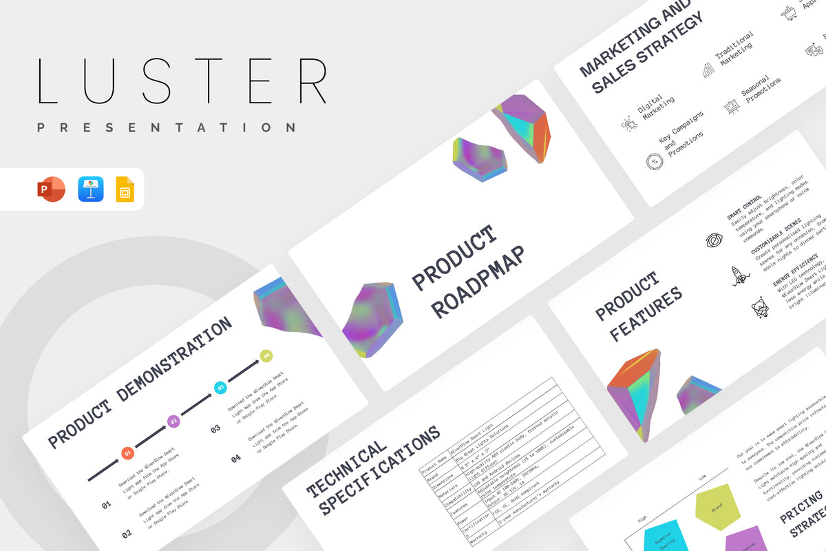 Luster Product Roadmap Presentation