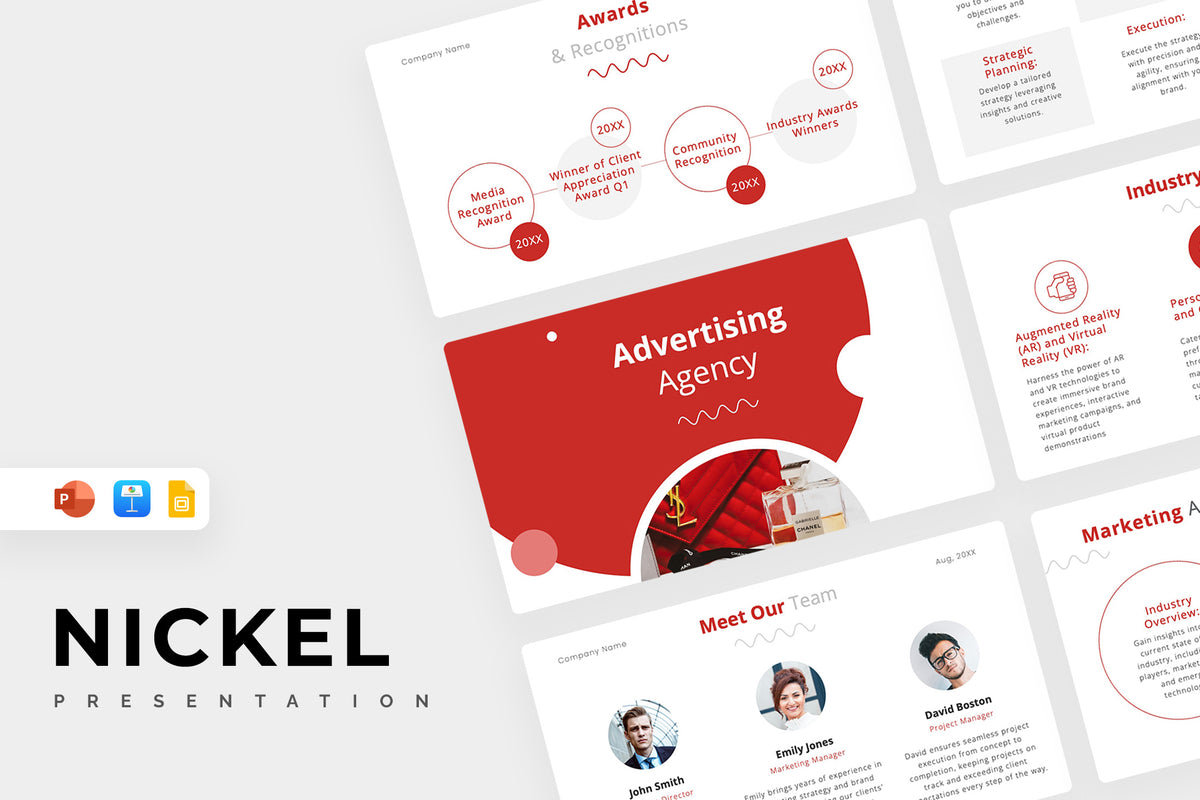 Nickel Advertising Agency Proposal Presentation