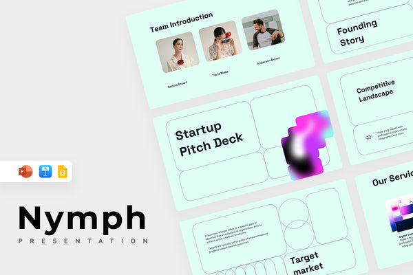 Nymph Startup Pitch Deck Presentation