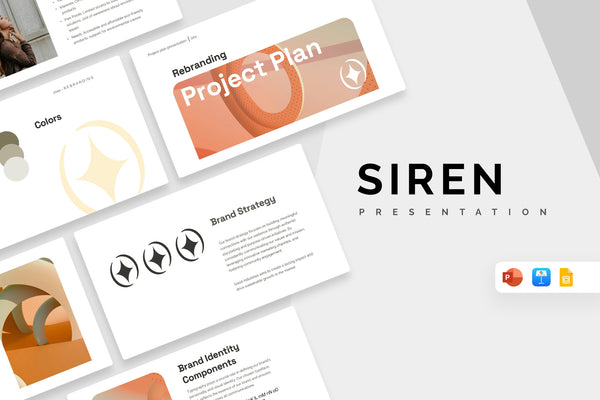 Siren Rebranding Project Plan Presentation