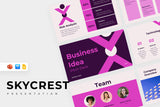 Skycrest Business Idea Pitch Deck Presentation