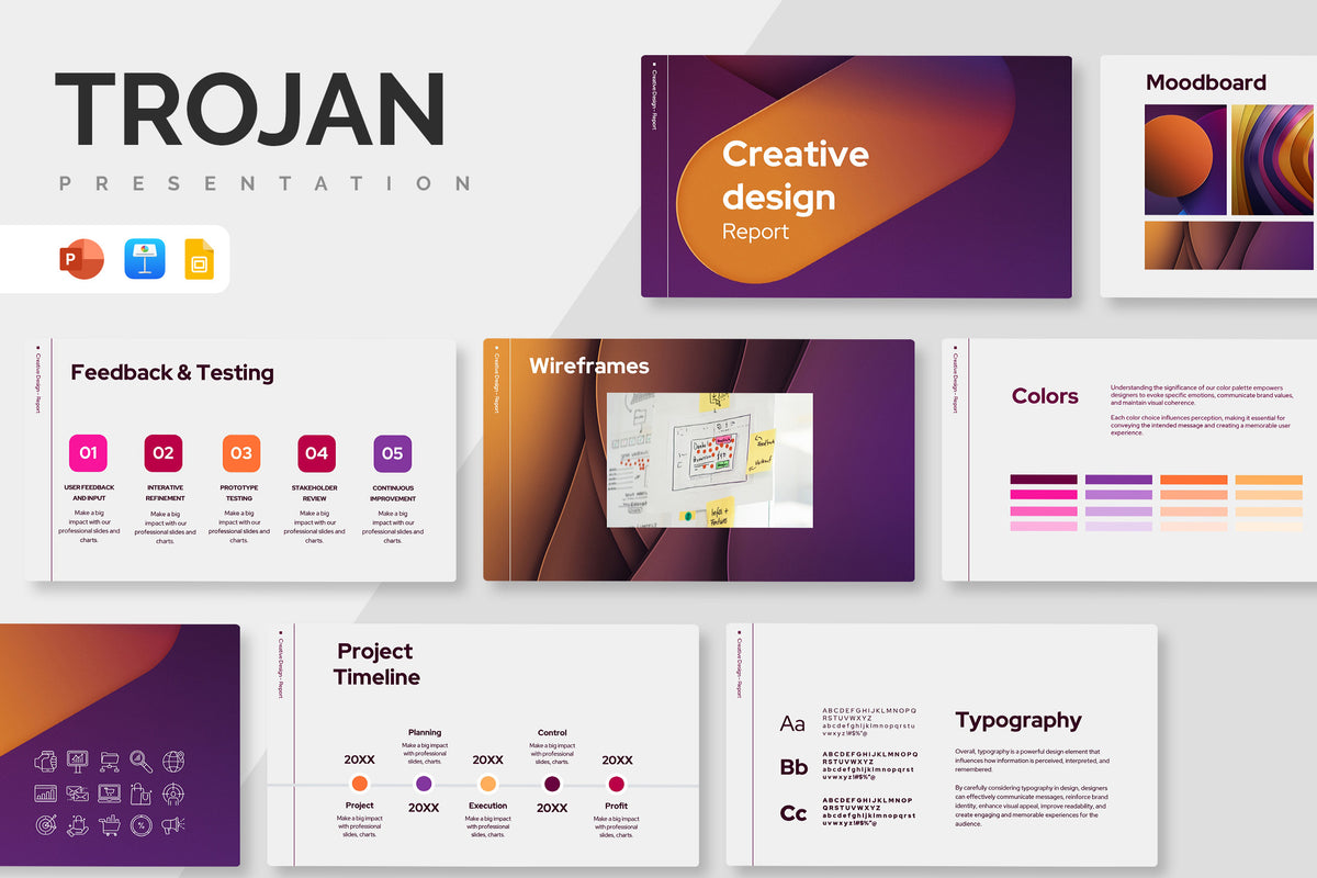 Trojan Creative Design Report Presentation