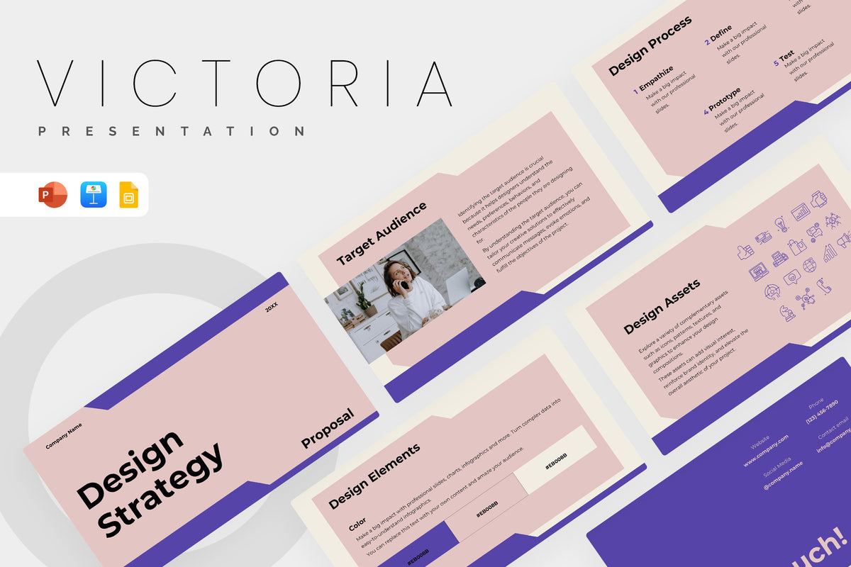 Victoria Design Strategy Proposal Presentation