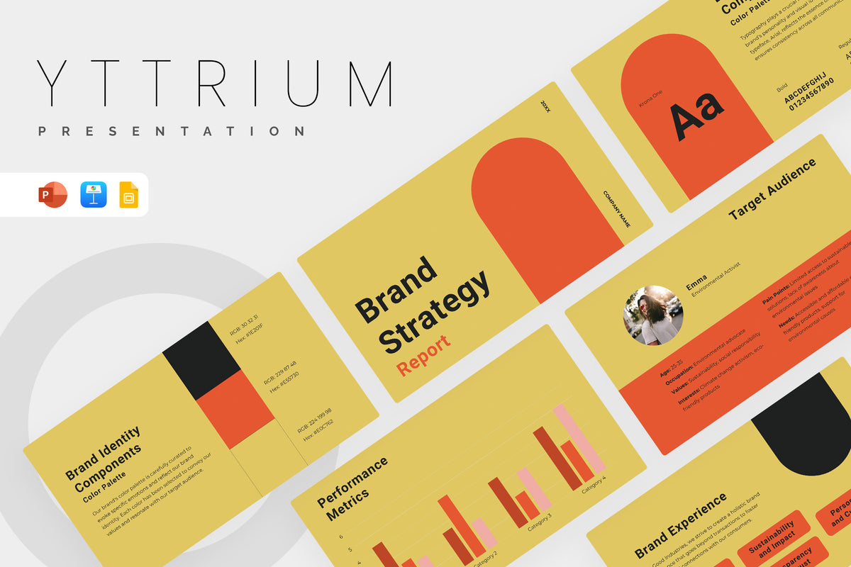 Yttrium Brand Strategy Report Presentation