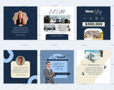 Real Estate Social Media Canva Templates