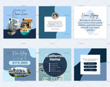 Real Estate Social Media Canva Templates