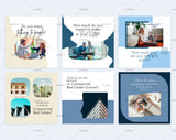 Real Estate Social Media Canva Templates