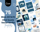 Real Estate Social Media Canva Templates