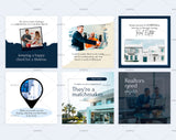 Real Estate Social Media Canva Templates