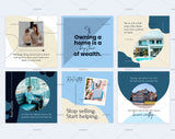 Real Estate Social Media Canva Templates