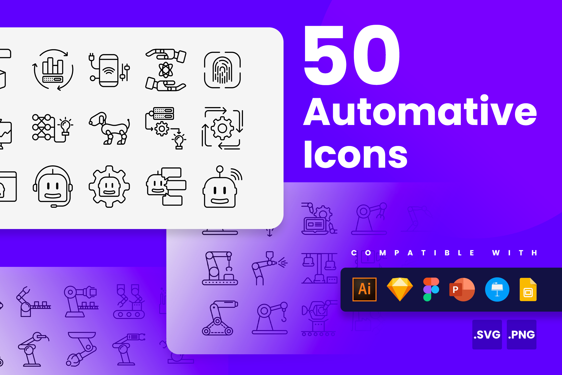 Automative Icons – Slidewalla