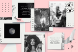 Brooke Instagram Puzzle Template for CANVA & Photoshop