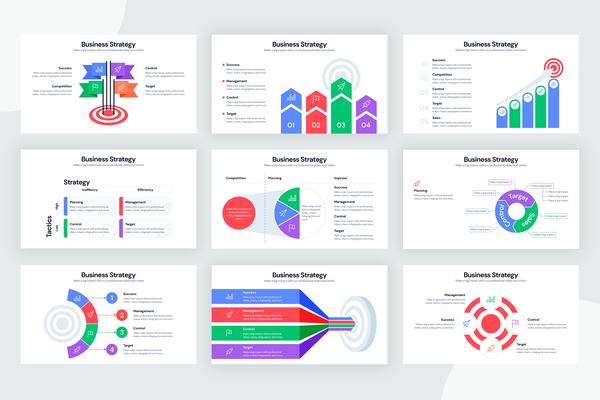 Business Strategy Infographic Templates