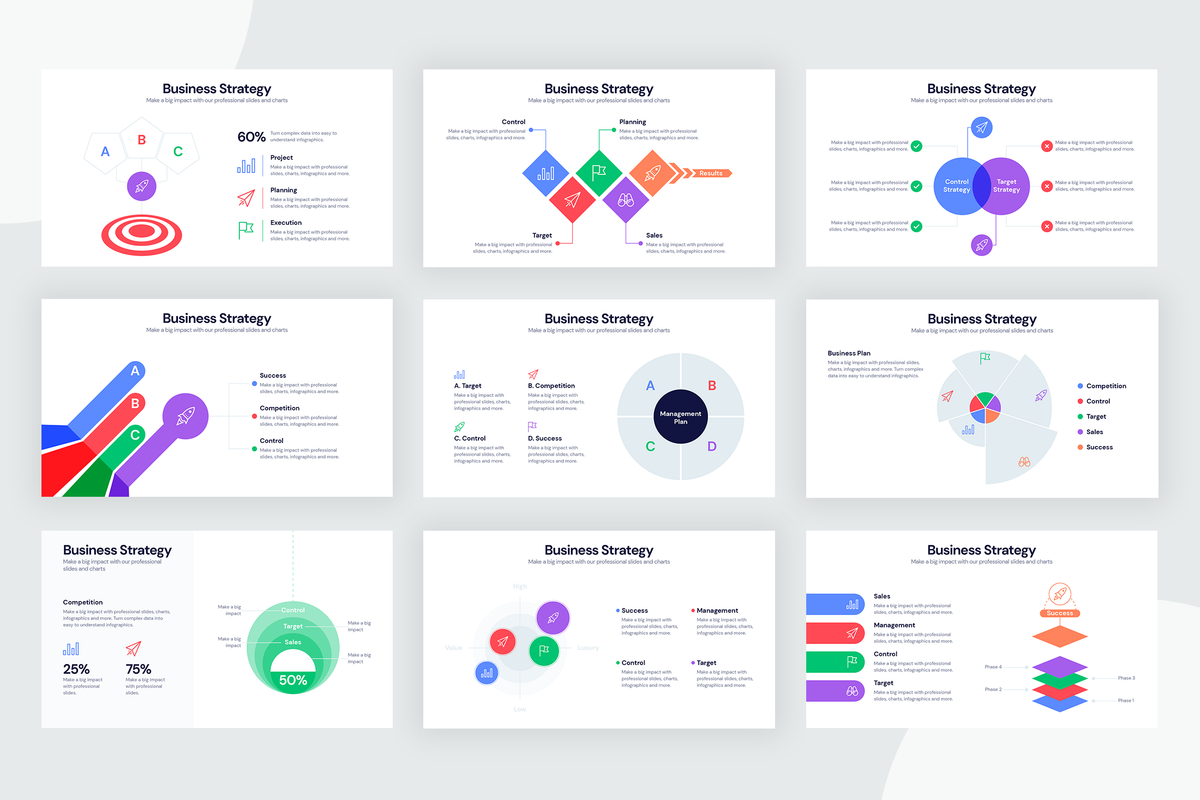 Strategy Graphics Business Strategy Infographic Templates – Slidewalla
