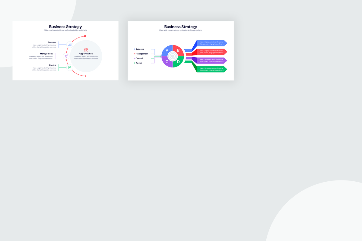 Business Strategy Infographic Templates