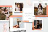 Chelsea Instagram Puzzle Template for CANVA & Photoshop