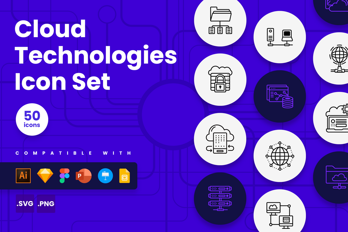 Cloud Technology Icons