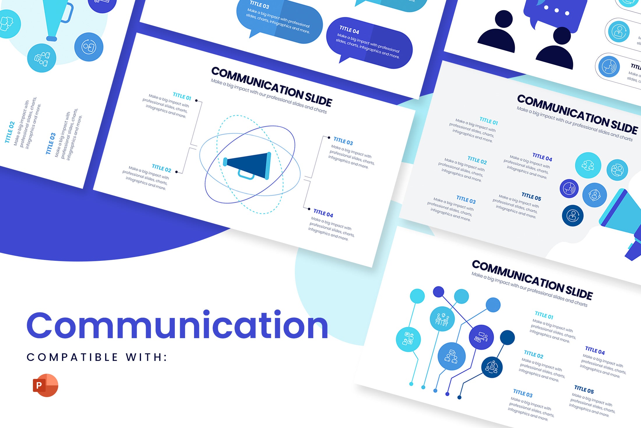 Communication Powerpoint Template