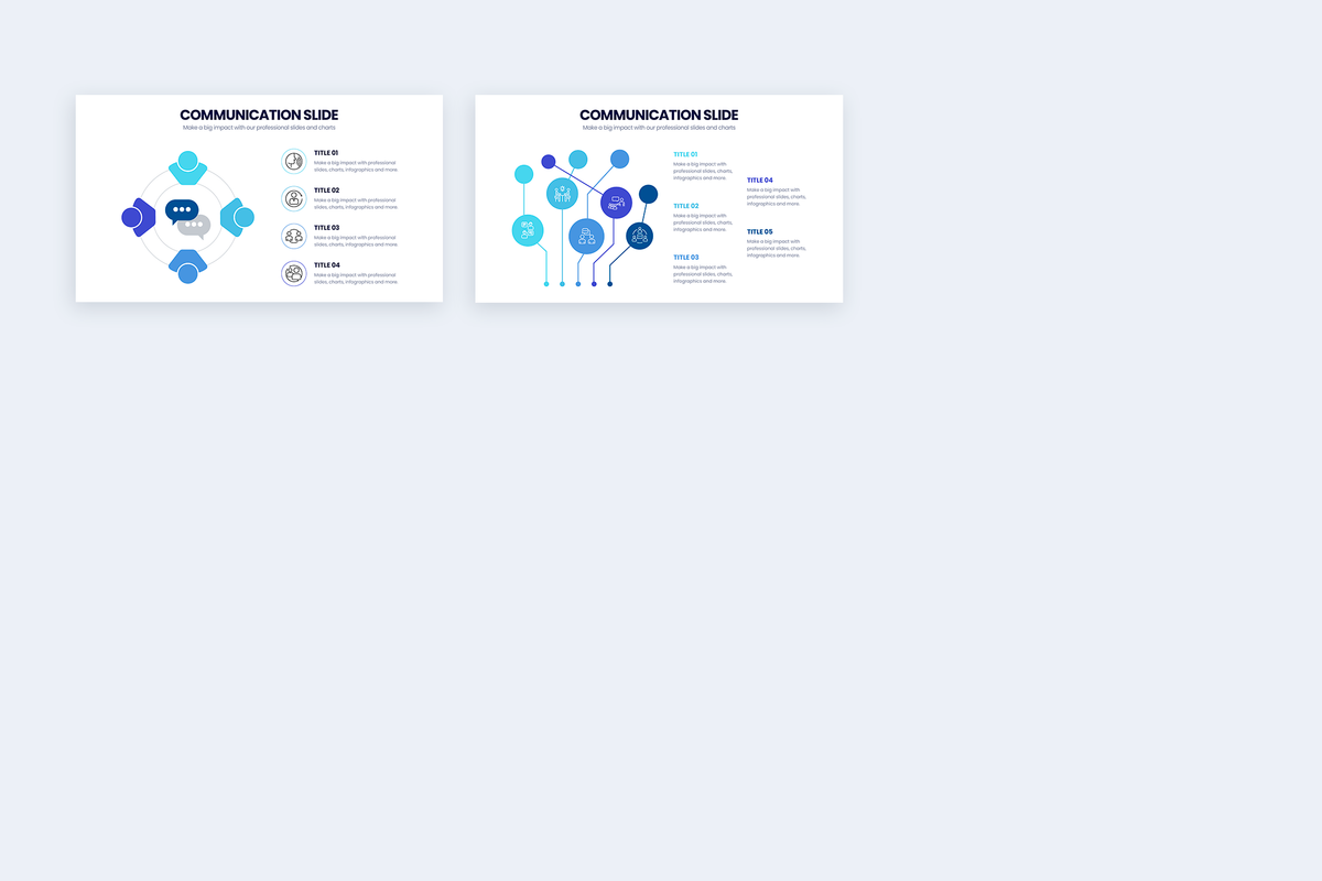 Communication Google Slides Infographic Template