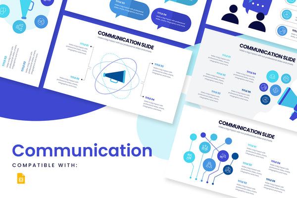 Communication Google Slides Infographic Template