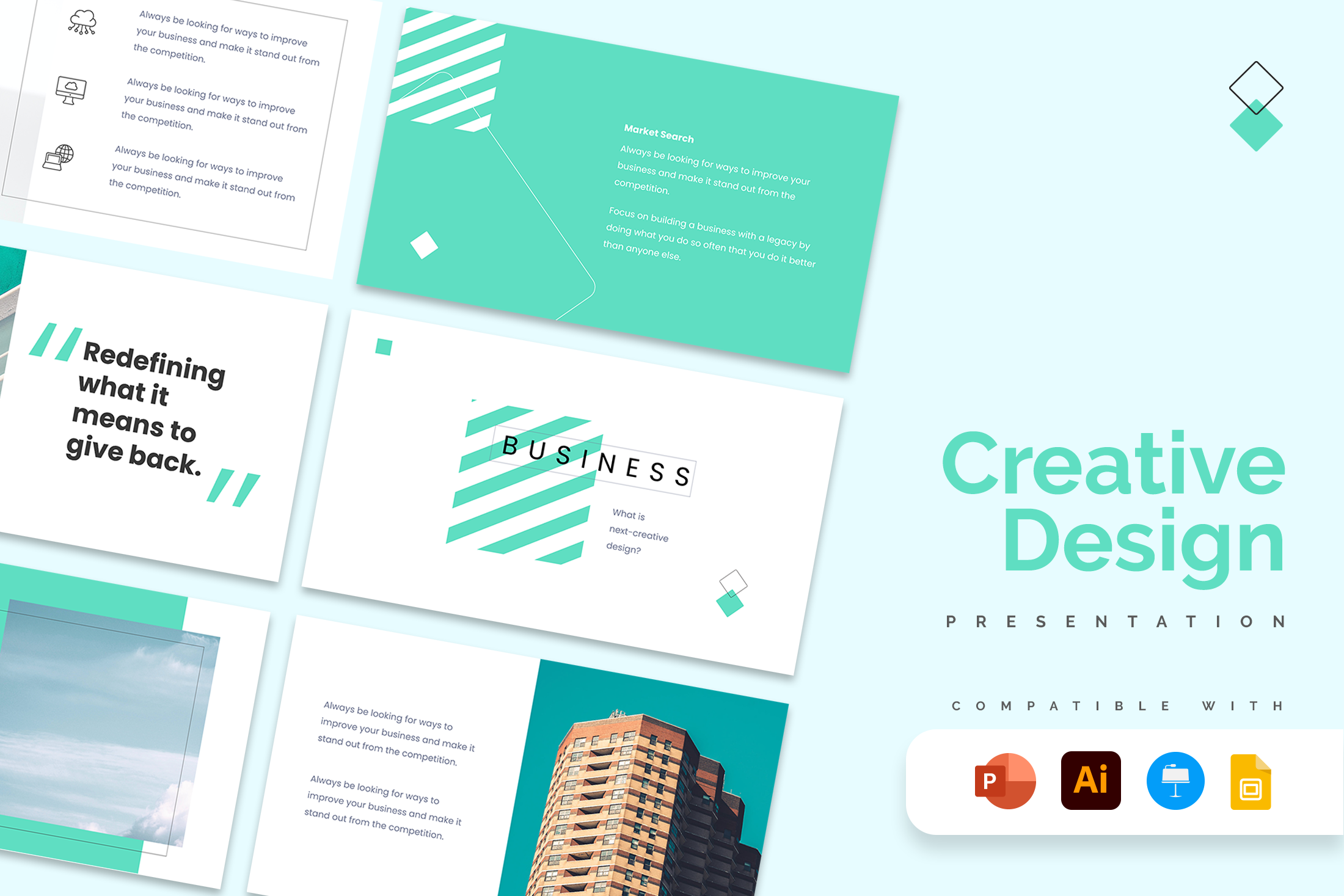 Creative Design Presentation Templates – Slidewalla
