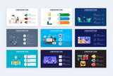 Cyber Security Illustrator Infographic Template