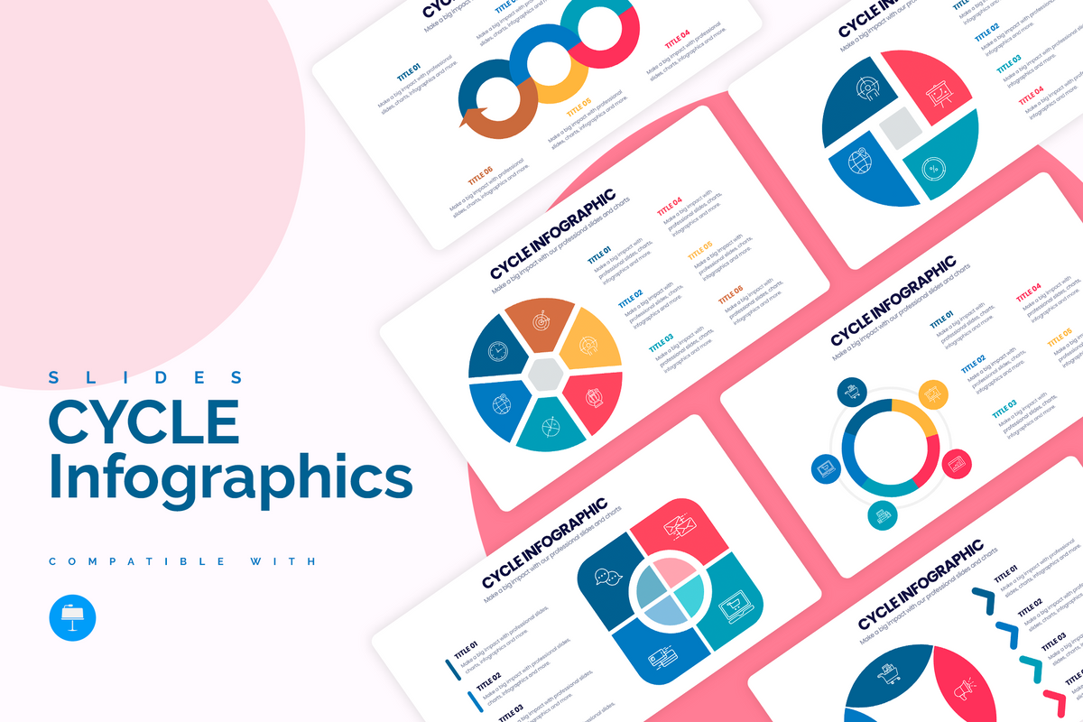 Cycle Keynote Infographics Template