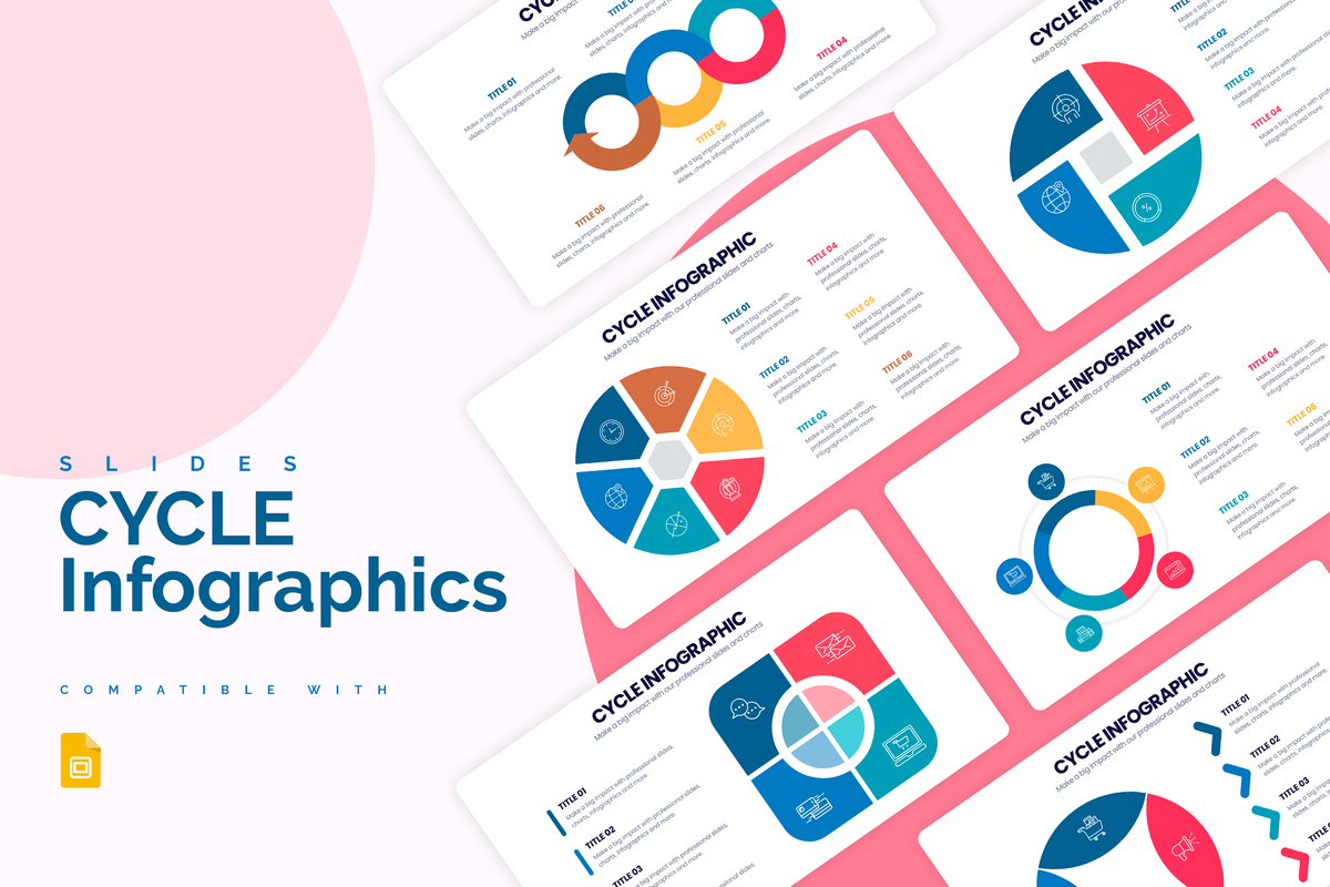 Cycle Google Slides Infographics Template