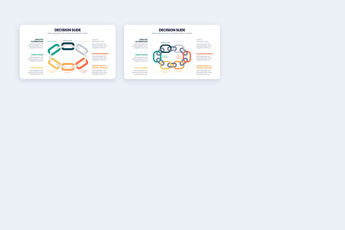 Decisions Google Slides Infographic Template