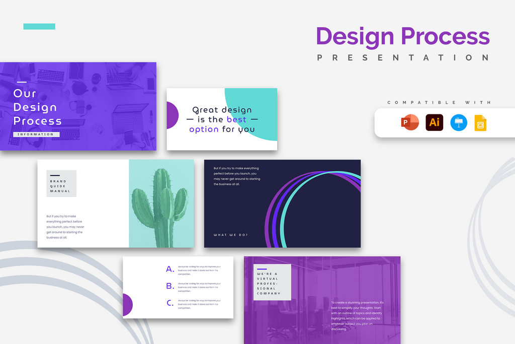 Product Design Process Presentation Guide To Product Strategy Concepts