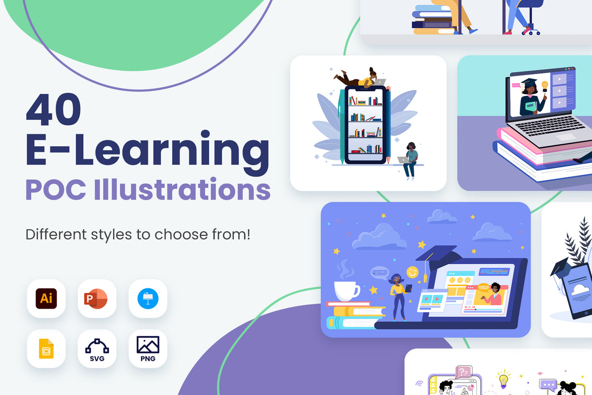 E-Learning POC Illustrations