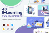 E-Learning POC Illustrations
