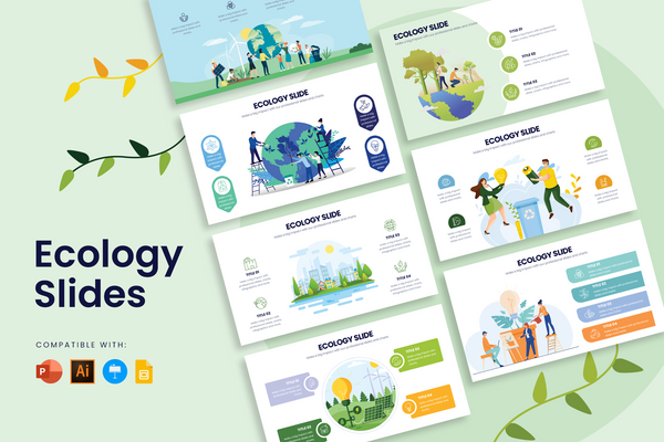 Ecology Slide Infographic Templates