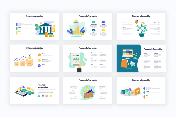 Finance Powerpoint Infographics