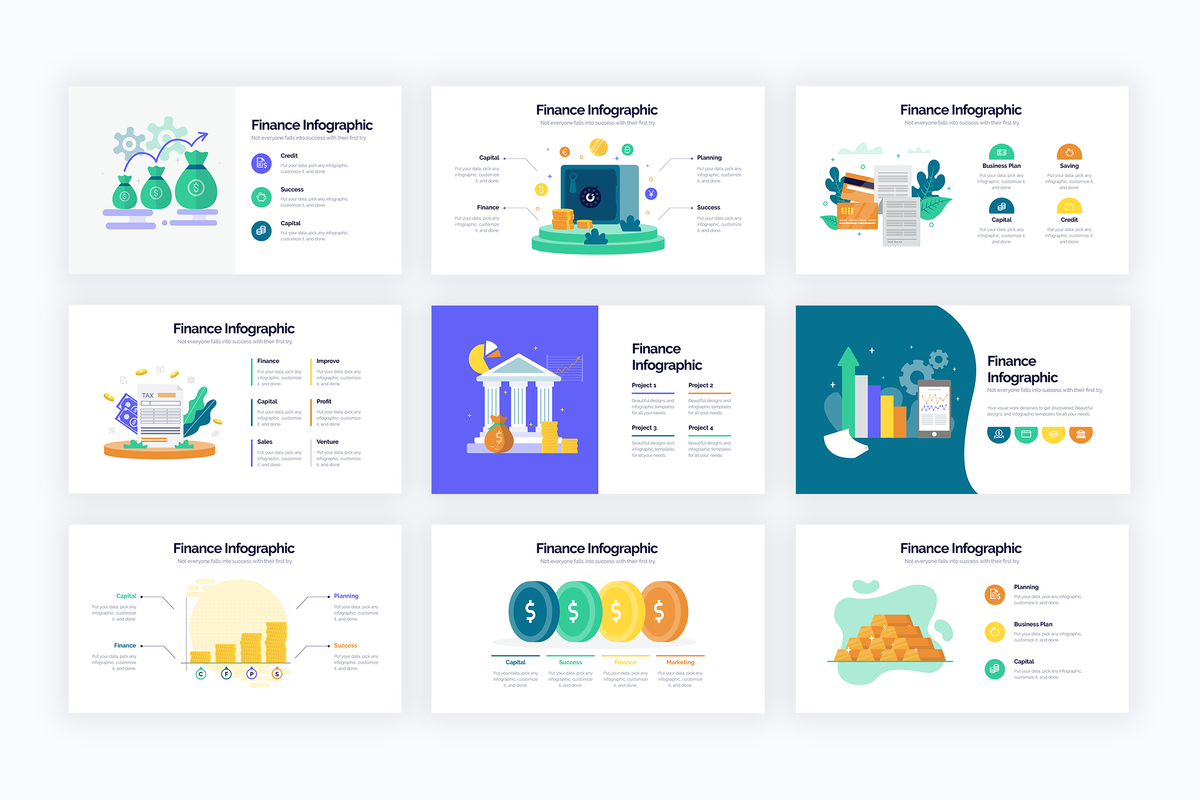 Finance Illustrator Infographics