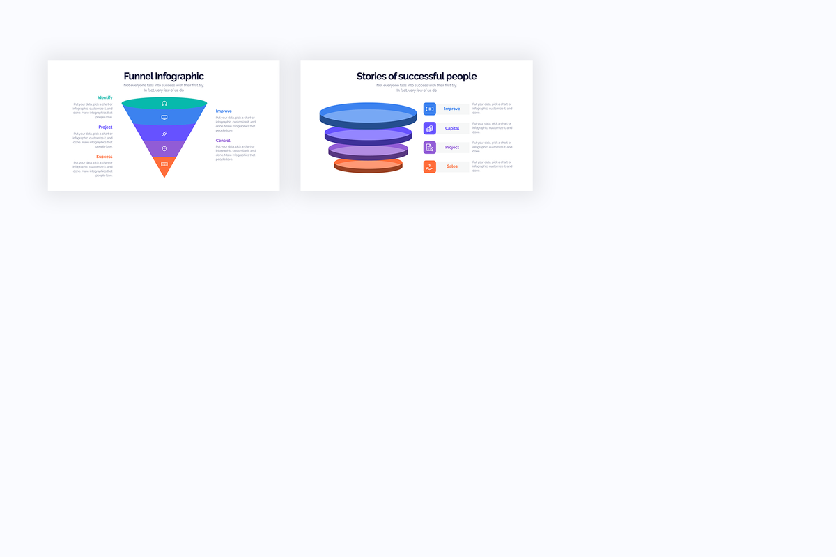 Funnel Keynote Infographics