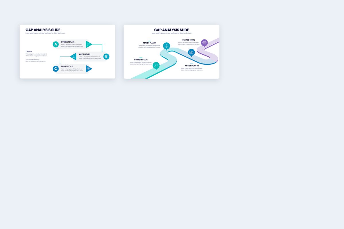 Gap Analysis Google Slides Infographic Template