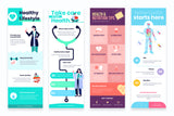 Healthcare Vertical Infographics Templates
