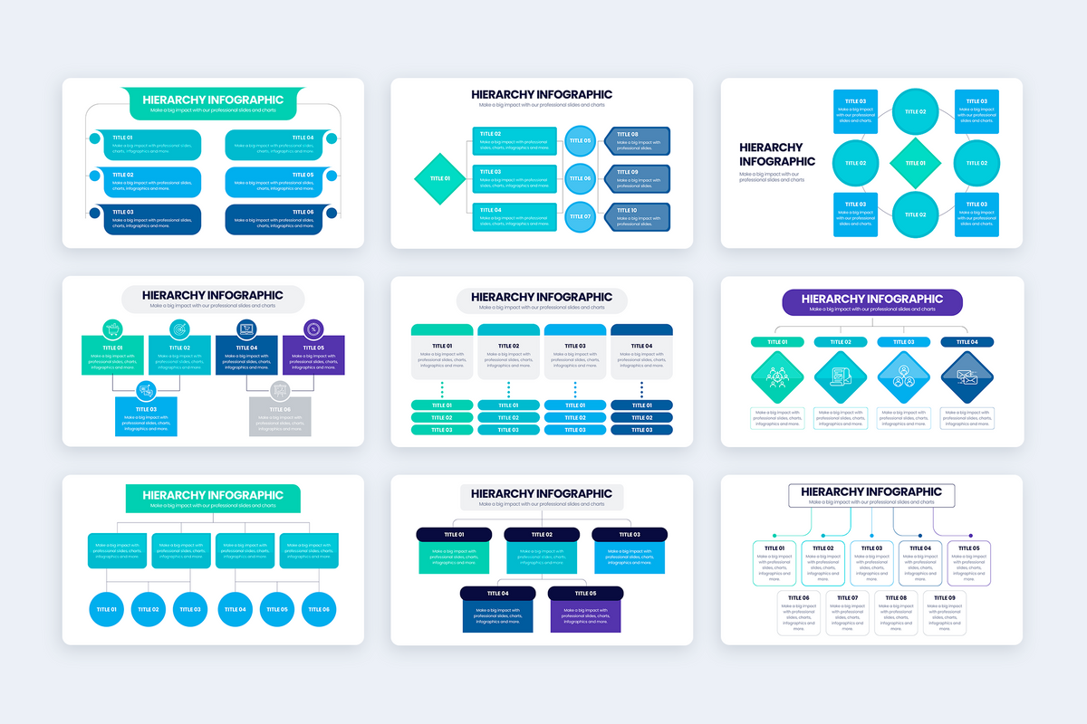 Hierarchy Keynote Infographic Template