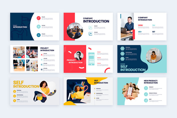 Introduction Google Slides Infographic Template