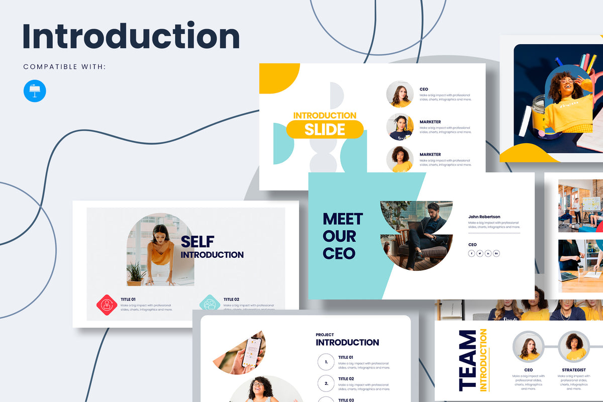 Introduction Keynote Infographic Template