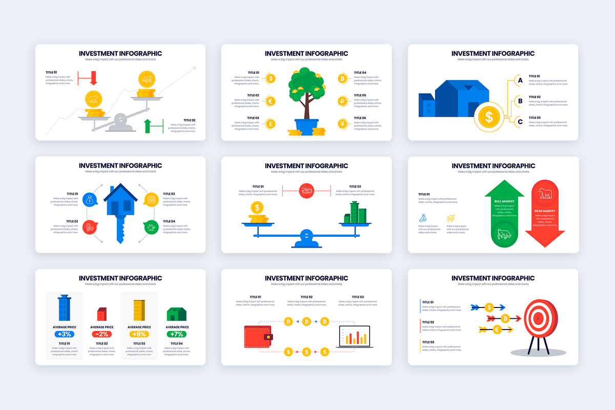 Investment Powerpoint Infographic Template